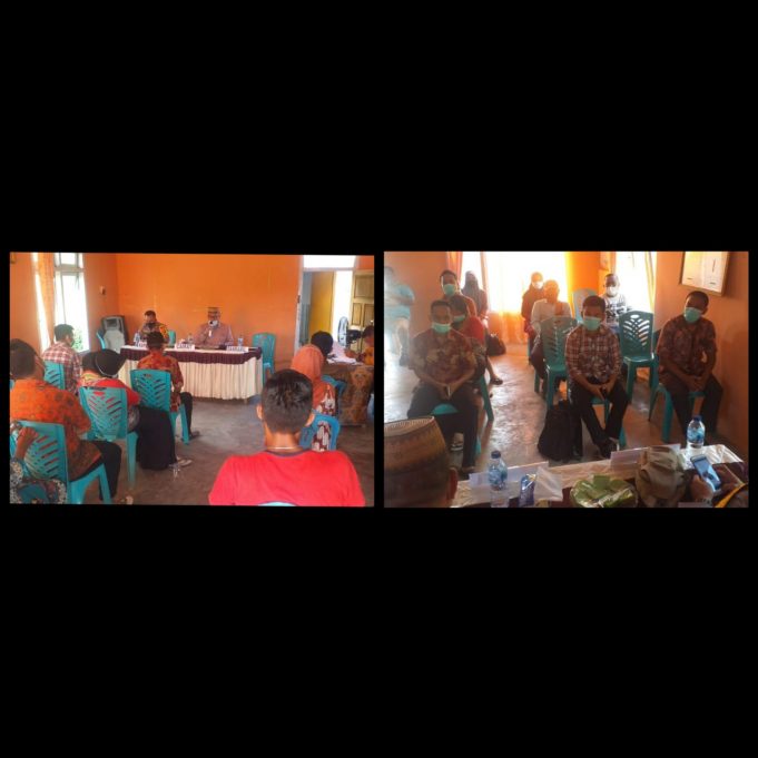 Camat Kwandang Evaluasi Persiapan Pemilihan Anggota BPD