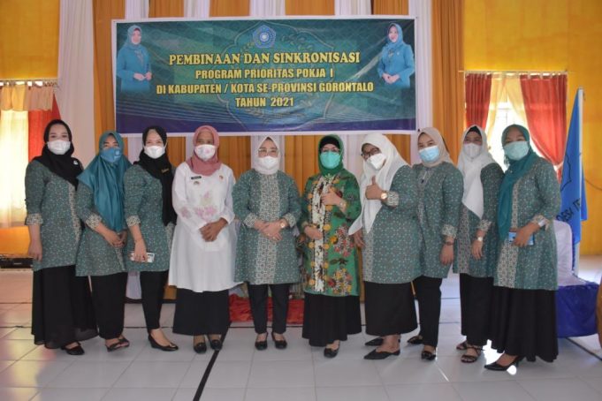 Giat TP-PKK Provinsi Gorontalo di Kabupaten Pohuwato
