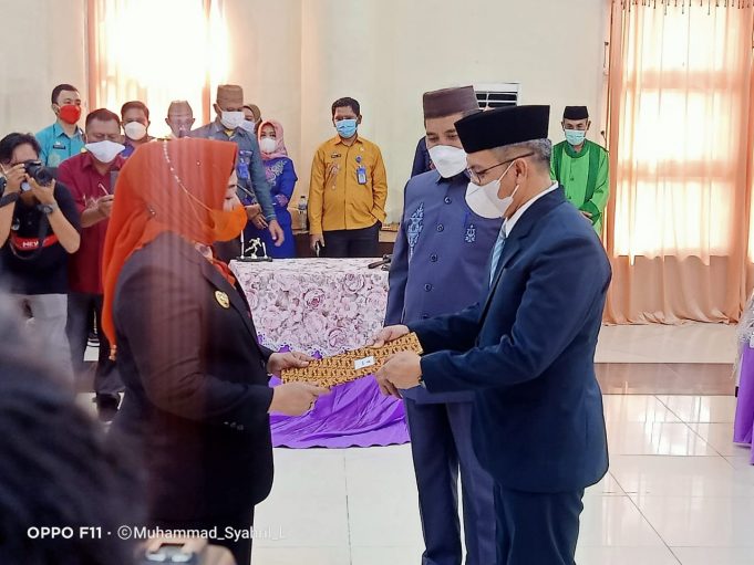 Penjabat Sekdakab Pohuwato Dilantik