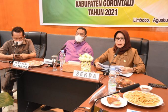 Sekda Kabgor Hadiri Rapat Lanjutan Pembahasan Perubahan Perda No 9/2016