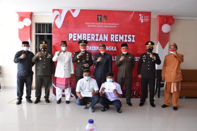 Remisi Lapas Pohuwato, Kado HUT-RI 76 Kado Buat Warga Binaan