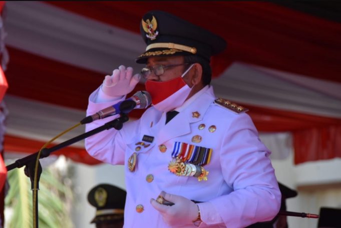 Peringati HUT RI Ke-76, Bupati Indra Minta Masyarakat Mempertahankan Rasa Nasionalisme