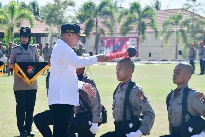 Bupati Saipul A. Mbuinga Menghadiri Pembukaan Pendidikan Bintara Polri di SPN Polda Gorontalo