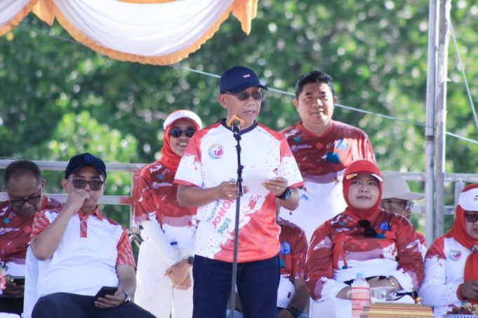 Pencanangan HUT Proklamasi Kemerdekaan RI Tingkat Kab. Pohuwato Dihadiri Gubernur Gusnar Ismail