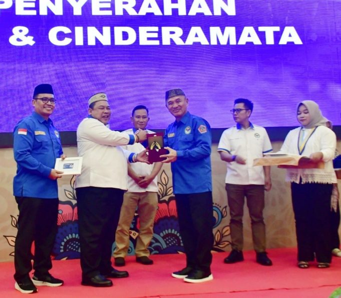 Bupati Saipul A. Mbuinga Menghadiri Pelantikan Pengurus Cabang IKA PMII se-Gorontalo