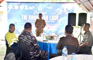 Memaknai HUT ke-80 TNI AL 2025, POSAL Pohuwato Melaksanakan Bakti Sosial