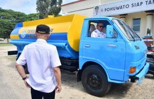 Bupati Saipul A. Mbuinga Mengapresiasi Pengoperasian Kembali Mobil Air Bersih Perumdam Tirta Moolango