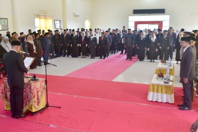 Mutasi Pejabat Eselon di Lingkup Pemkab Pohuwato Mulai Bergulir