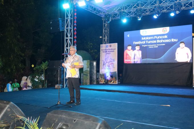 Bupati Sofyan Puhi Terus Mendorong Semangat Pelestarian Bahasa Gorontalo