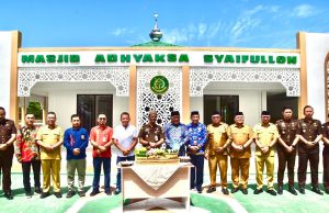 Diresmikan Wabup Tonny S. Junus, Kajari Kab. Gorontalo Kini Miliki Masjid Adhyaksa Syaifulloh
