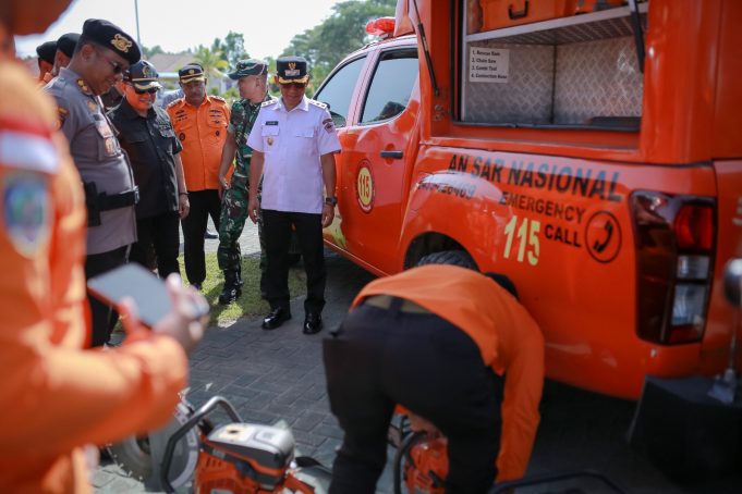Siaga Bencana, Polres Pohuwato Gelar Apel Pasukan Tanggap Darurat Hidrometeorologi
