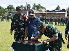 Kehadiran TMMD Sangat Membantu, Bupati Sofyan Mengapresiasi dan Berterima Kasih Kepada TNI