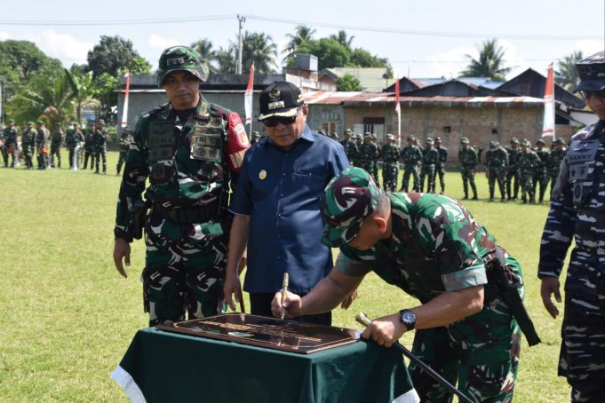 Kehadiran TMMD Sangat Membantu, Bupati Sofyan Mengapresiasi dan Berterima Kasih Kepada TNI