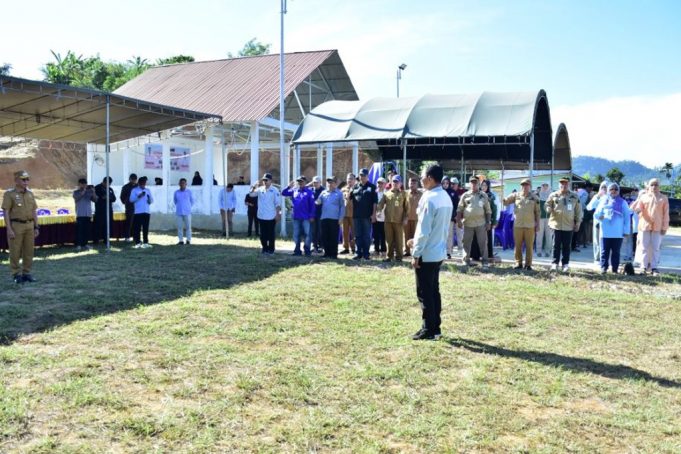 Wabup Pohuwato Pimpin Apel Gerbang Pohuwato SIAAP