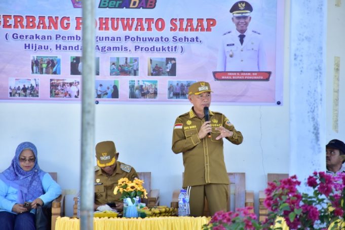 Launching Gerbang Pohuwato SIAAP, Ini Penjelasan Bupati Saipul Mbuinga