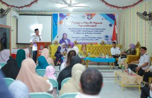 Menjadi Pilot Project Implementasi SPM Posyandu Desa Marisa Utara Dikunjungi Ketua TP-PKK Provinsi