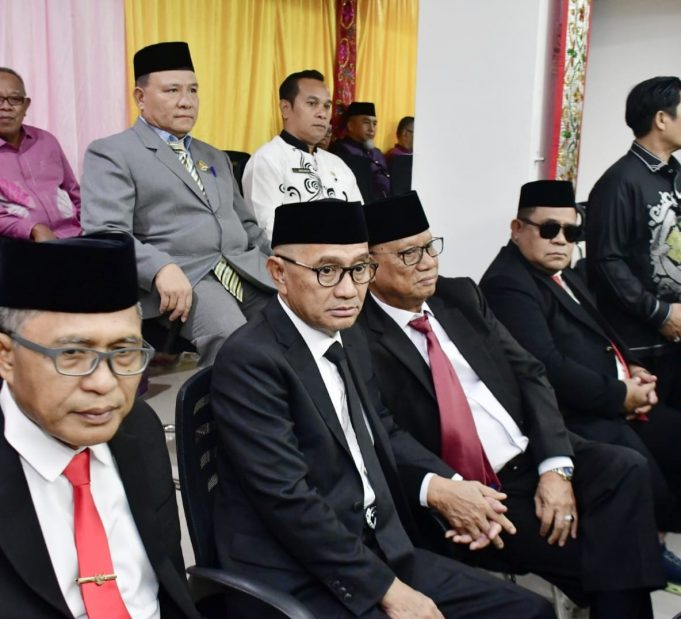 Menghadiri Sidang Paripurna HUT Provinsi, BupatI Saipul A. Mbuinga Berharap Gorontalo Kian Berkembang