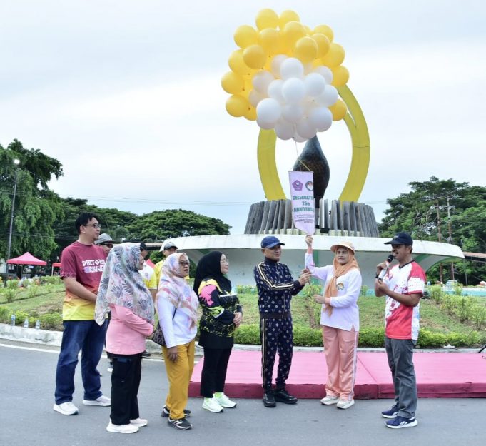 HUT DWP, Pemkab Pohuwato Mencanangkan Agenda CFD yang Akan Dilaksanakan Setiap Pekan