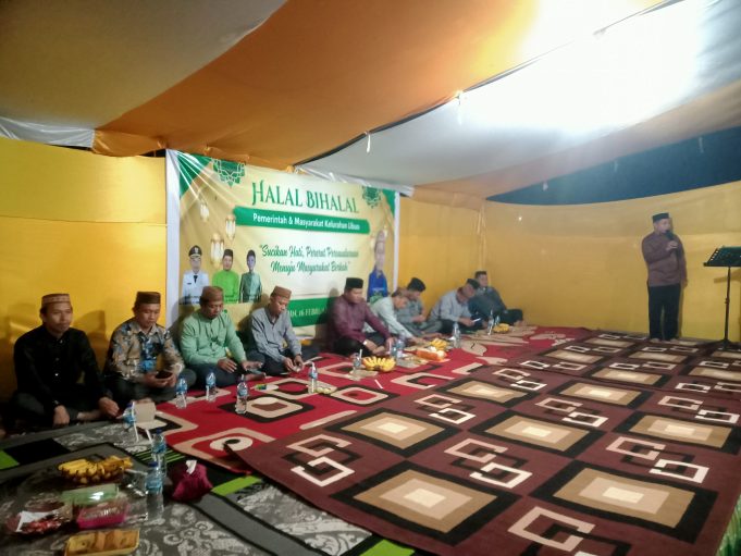 Menjelang Bulan Suci Ramadhan, Pemerintah Kelurahan Libuo Melaksanakan Kegiatan Halal Bihalal