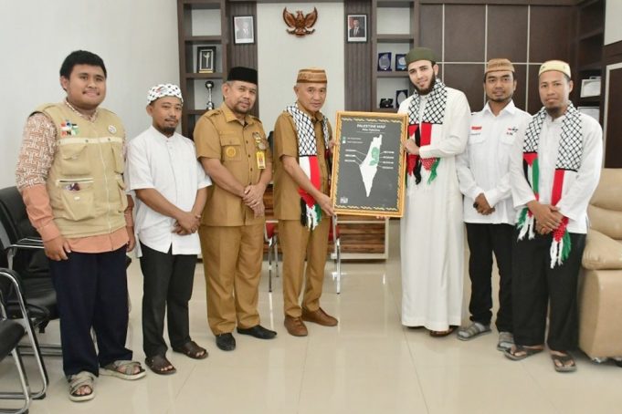 Bupati Saipul A. Mbuinga Mengapresiasi Semangat Solidaritas KNRP Menggalang Bantuan Kemanusiaan Bagi Palestina