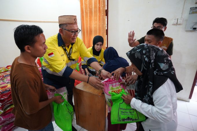 Masyarakat Lingkar Tambang Antusias Mengikuti Pasar Murah Ramadan Tambang Emas Pani