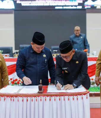 DPRD dan Pemkab Pohuwato Sahkan Perubahan APBD 2026, Fokus Atasi Dampak Kemarau